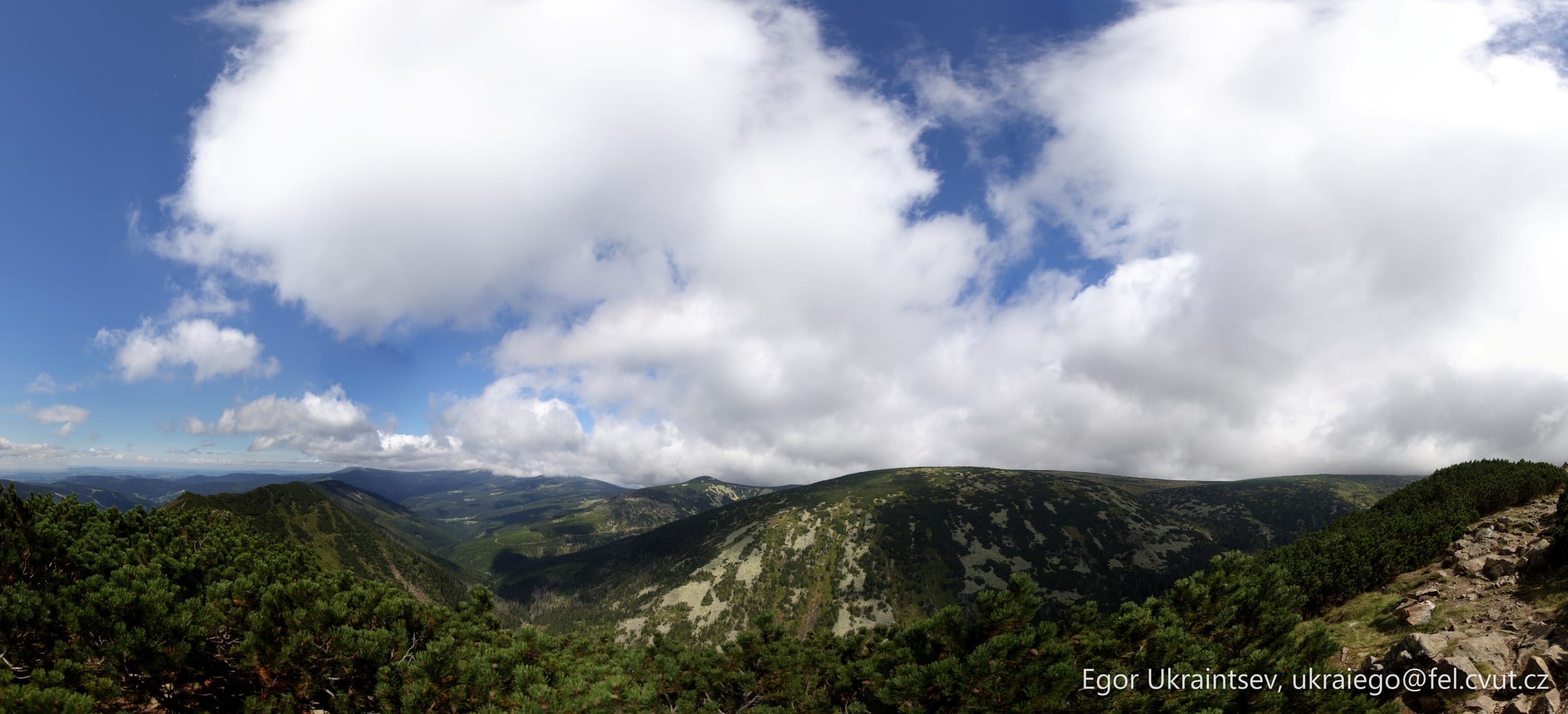 View from the top of a mountain