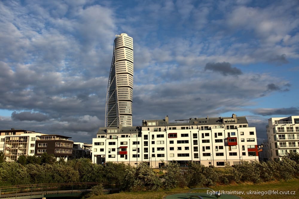 Building in a city