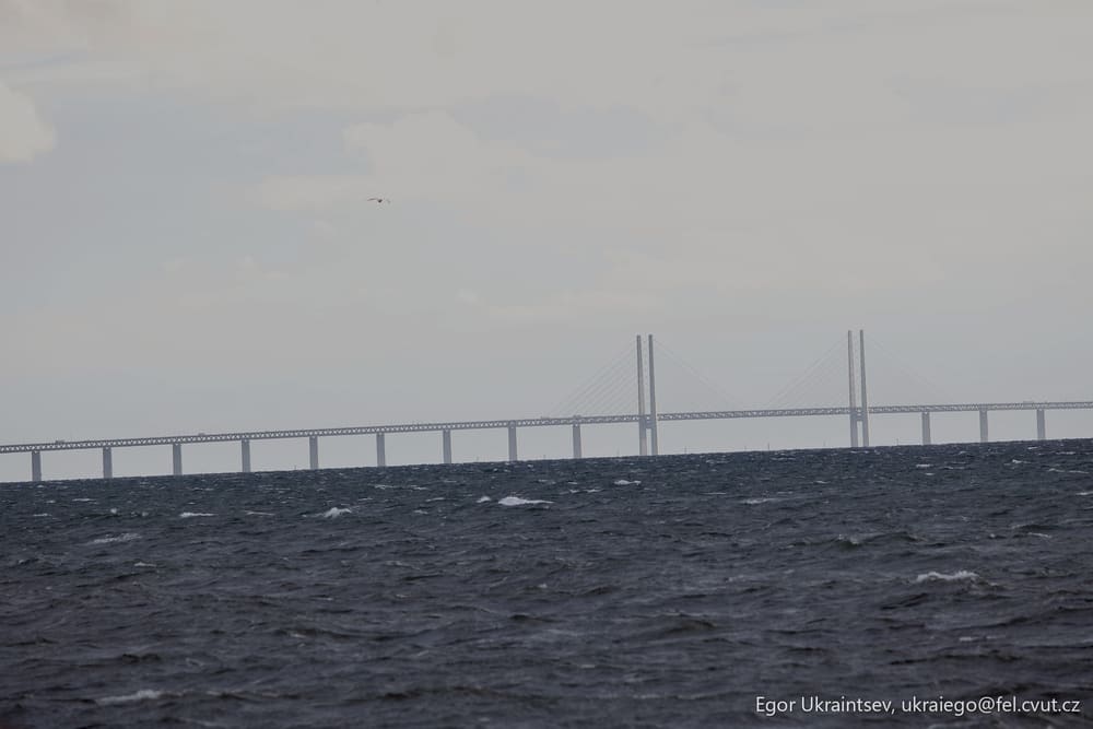 Bridge in the middle of a body