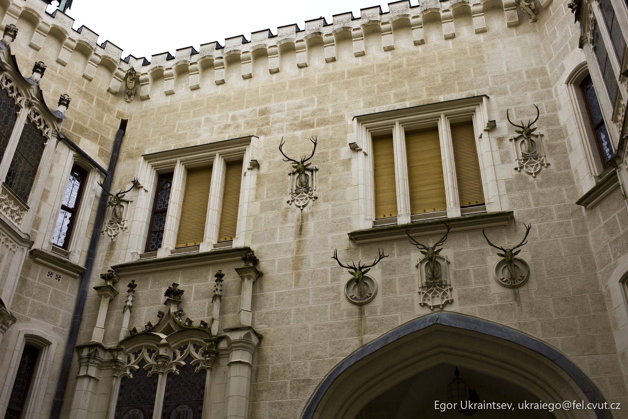 Building with a clock