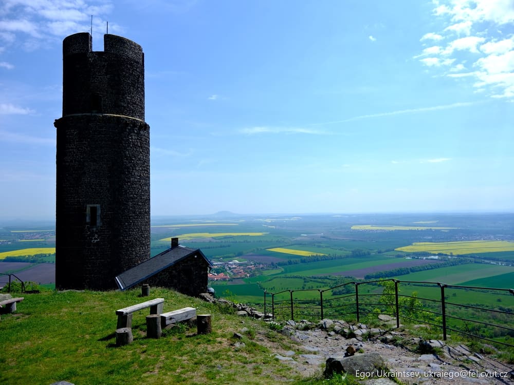 Tower on top of a hill