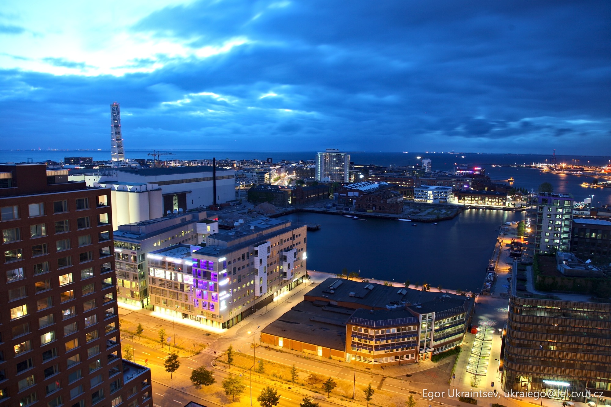 City at night