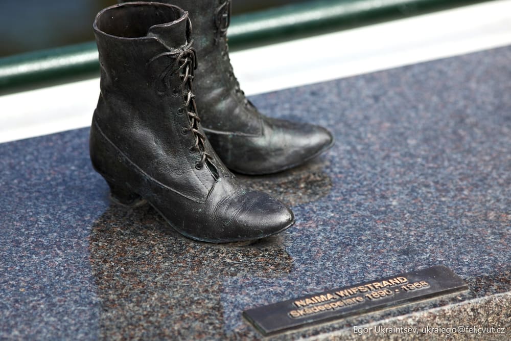 Pair of black boots