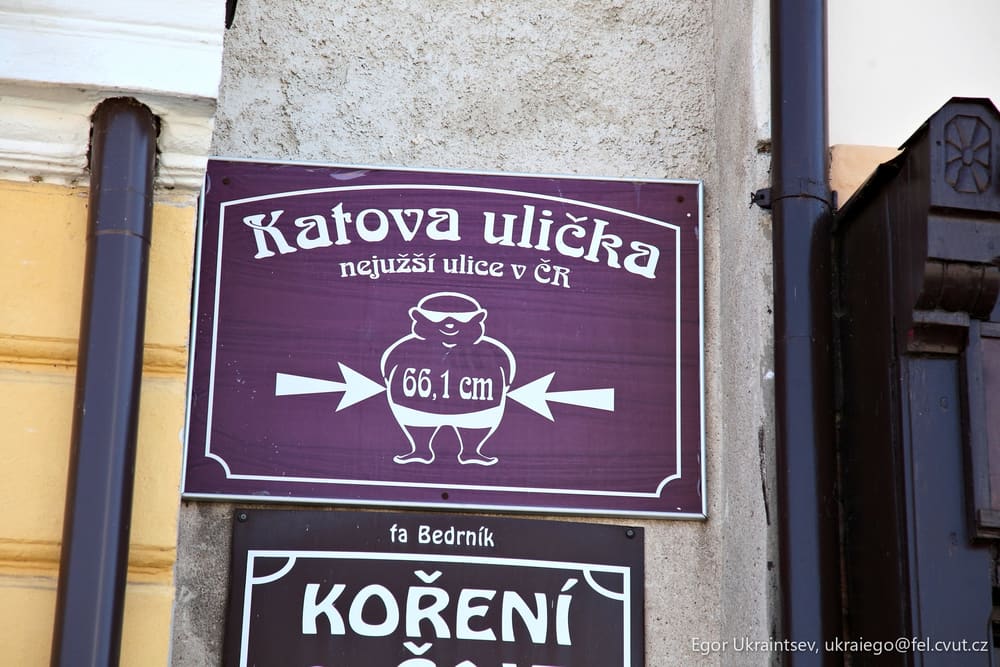 Street sign on a building