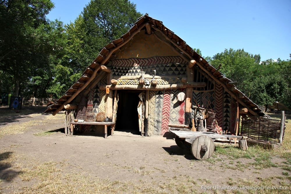 Old house in the woods