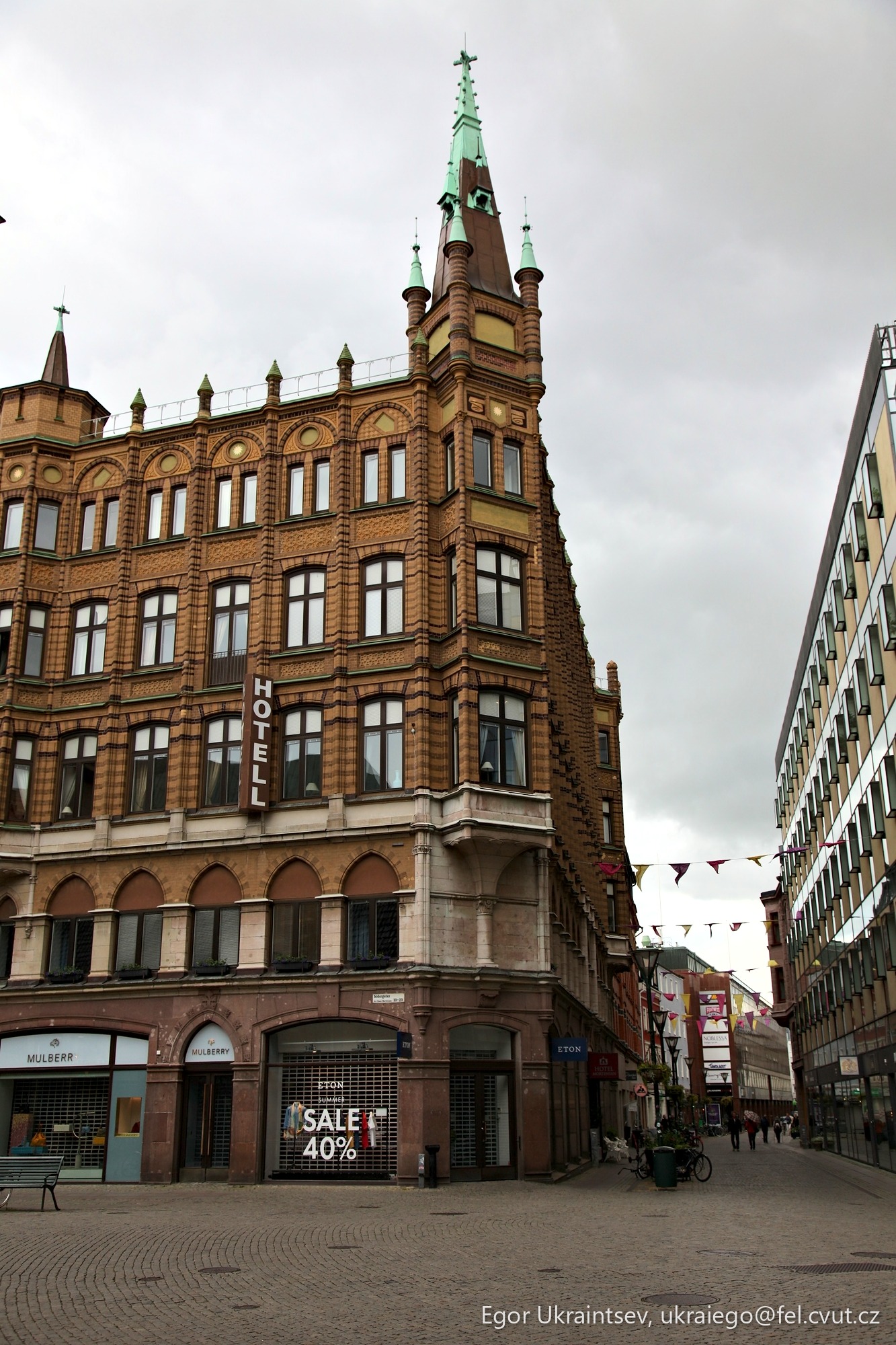 Building in a city