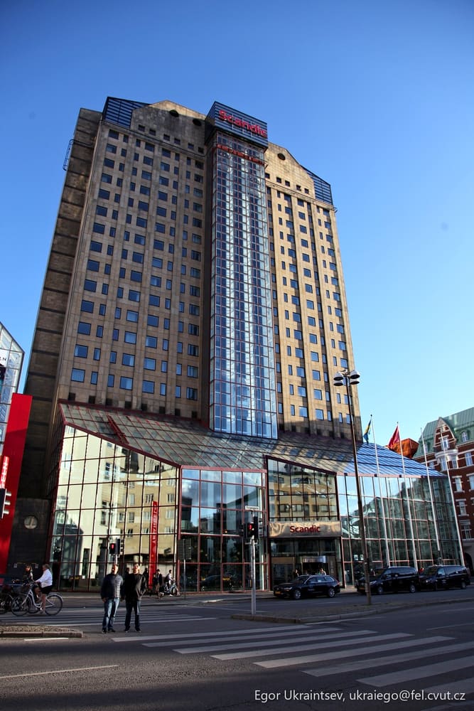 Building in the city