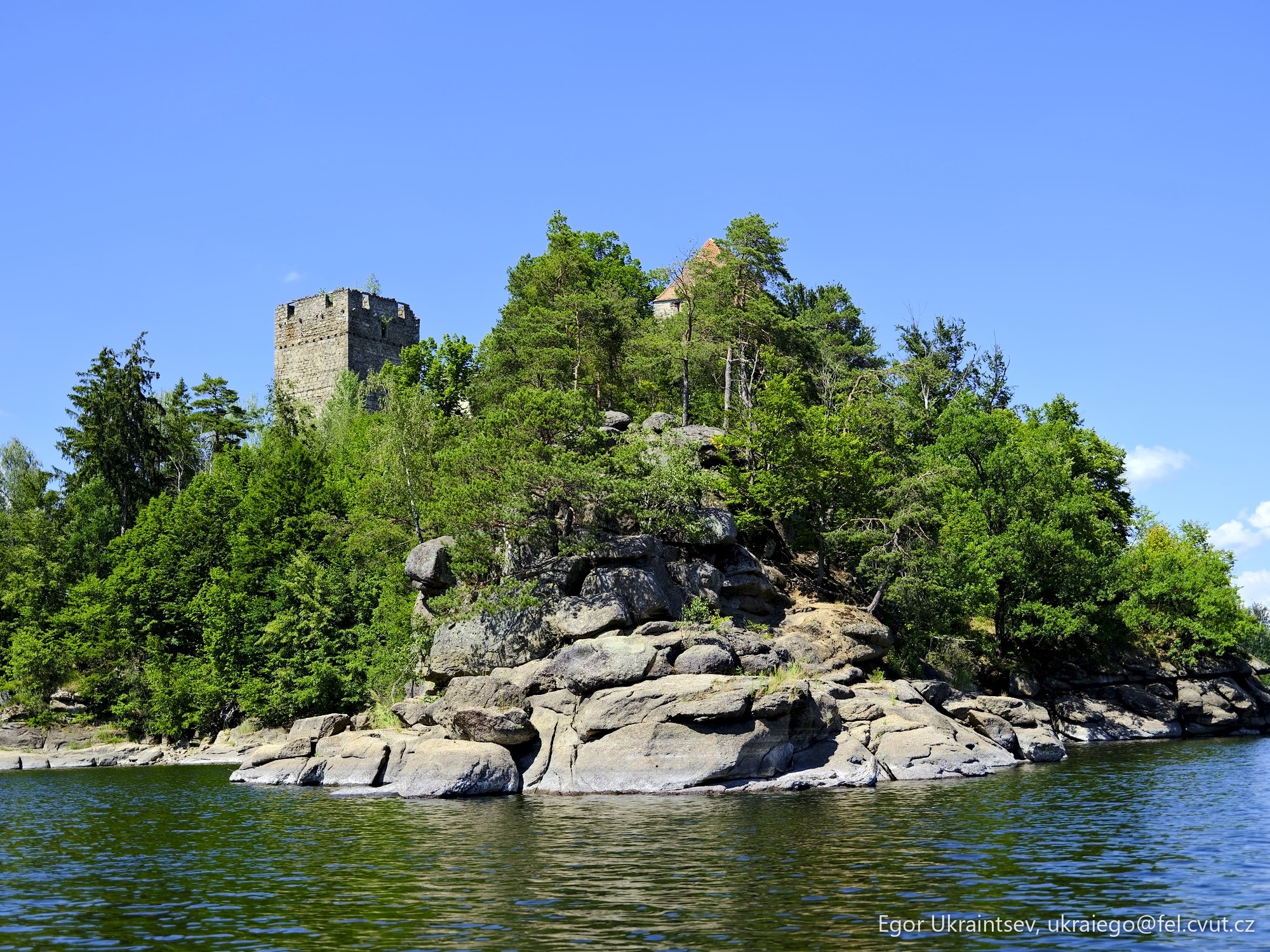 Castle on a rock