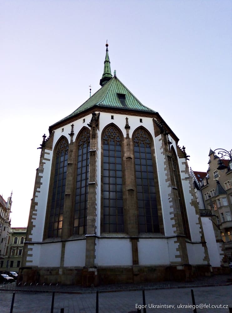 Church in a city