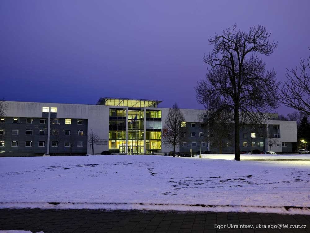 Building at night