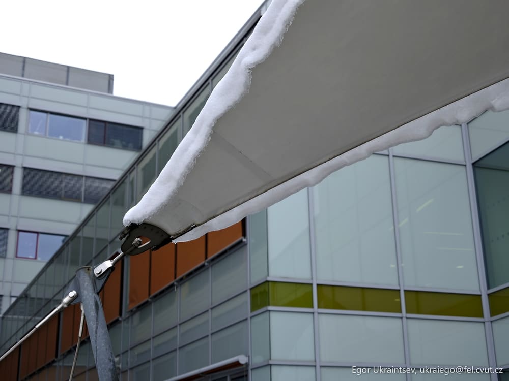 Snow on the roof