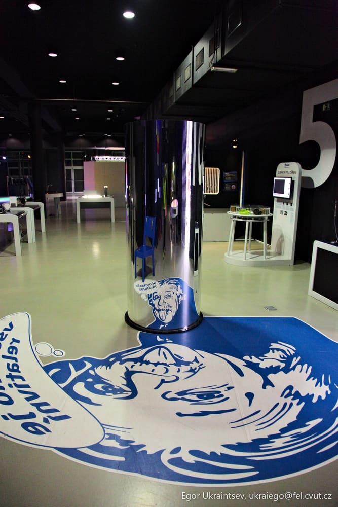 Blue and white logo