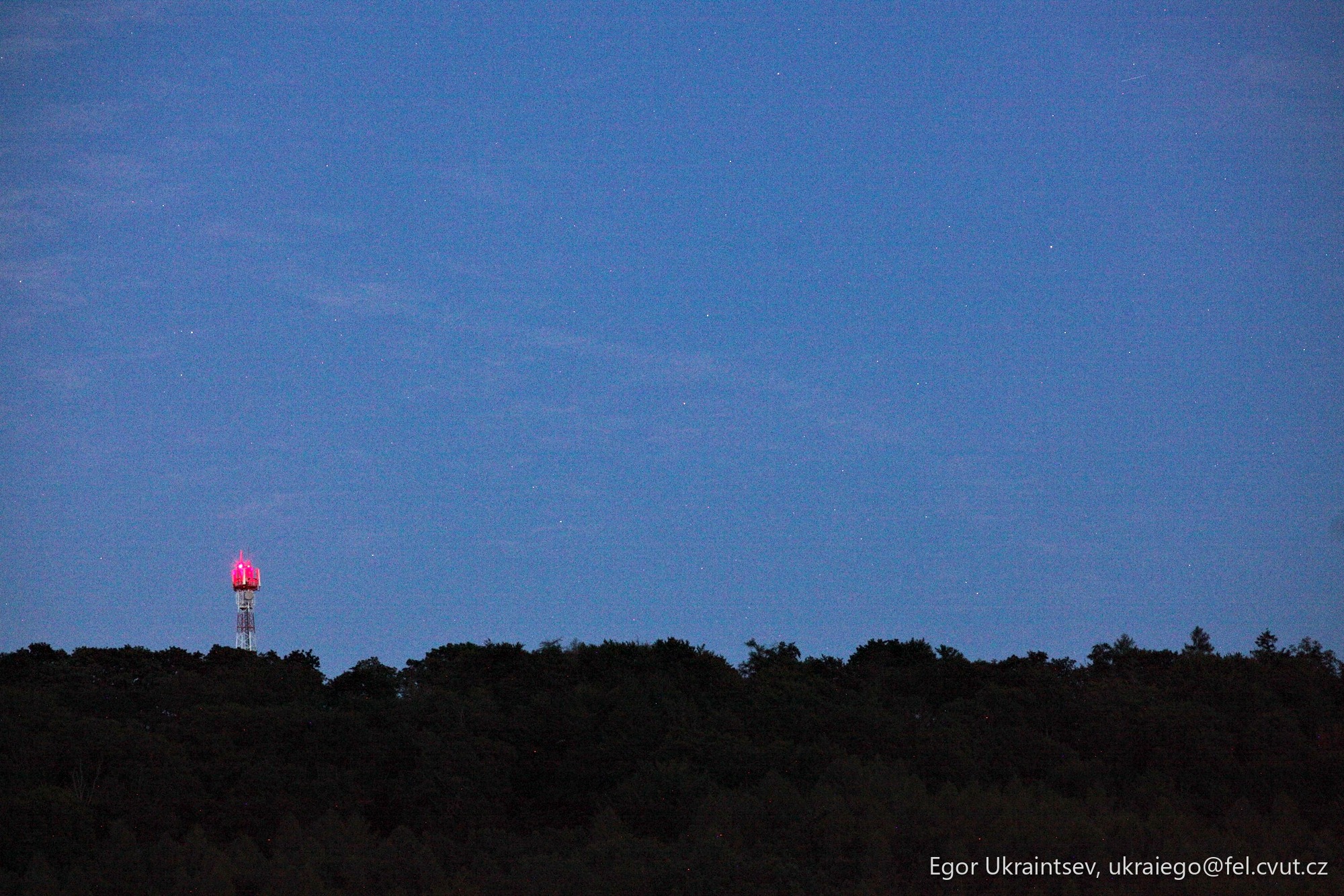 Full moon in the night