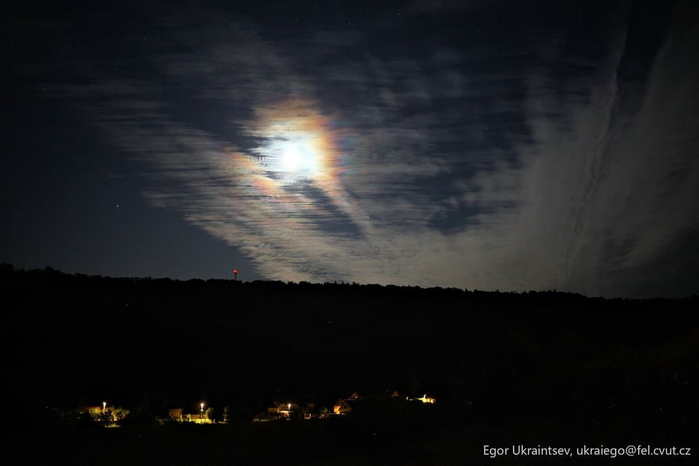 Full moon in the night