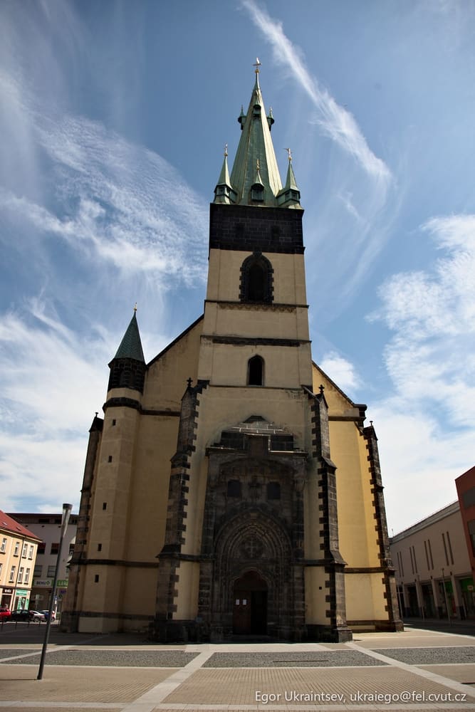 Church in a small town