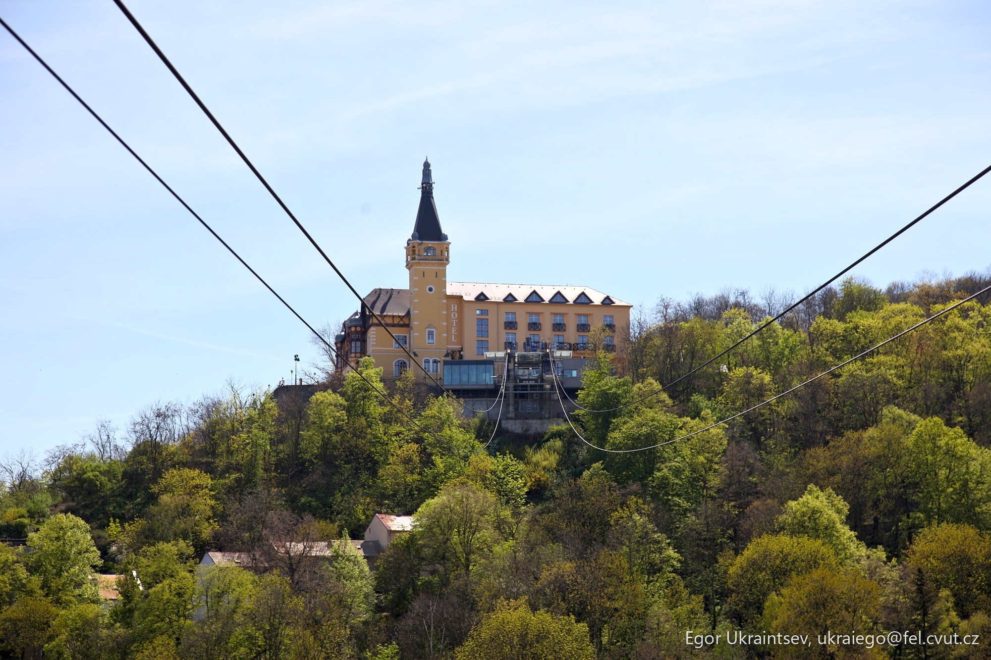 Building on top of a hill