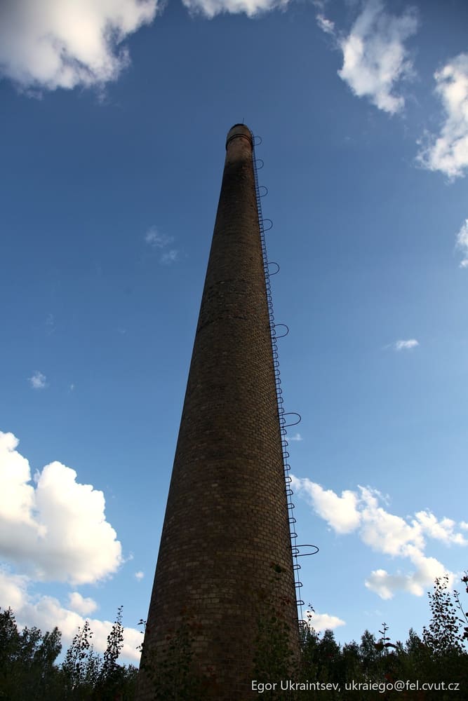 Chimney on a sunny day