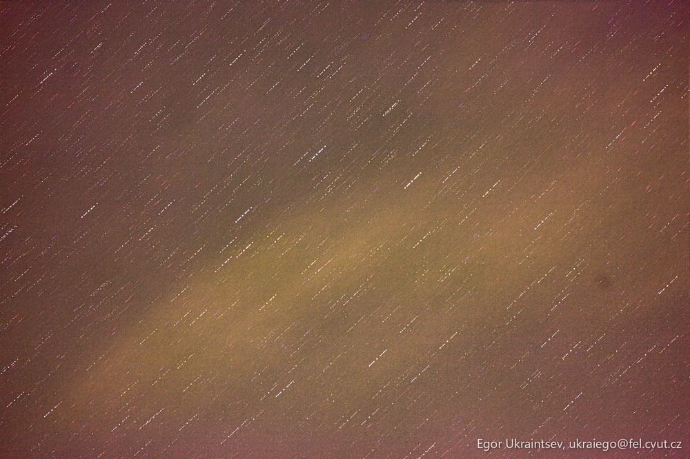 Stars in the night sky