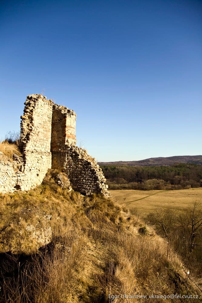 Old ruin in the countryside