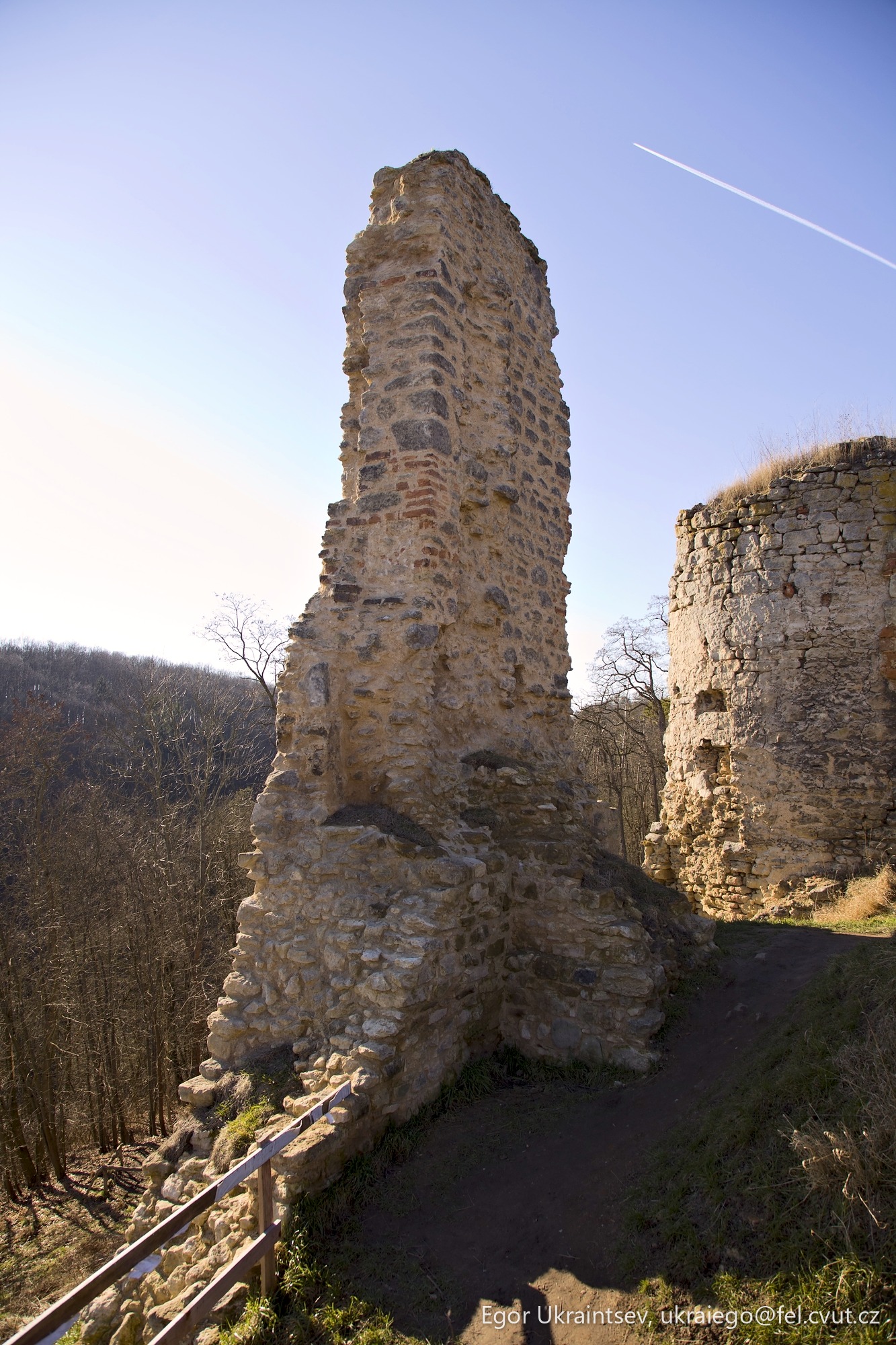 Old ruin in the mountains