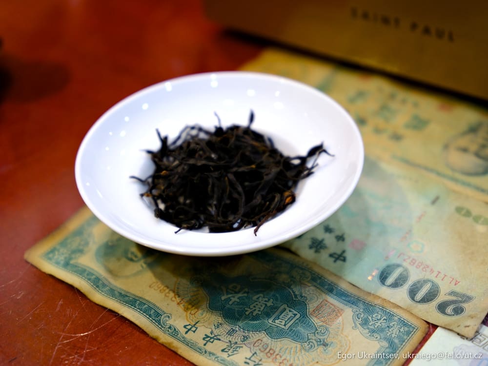 Bowl of black tea