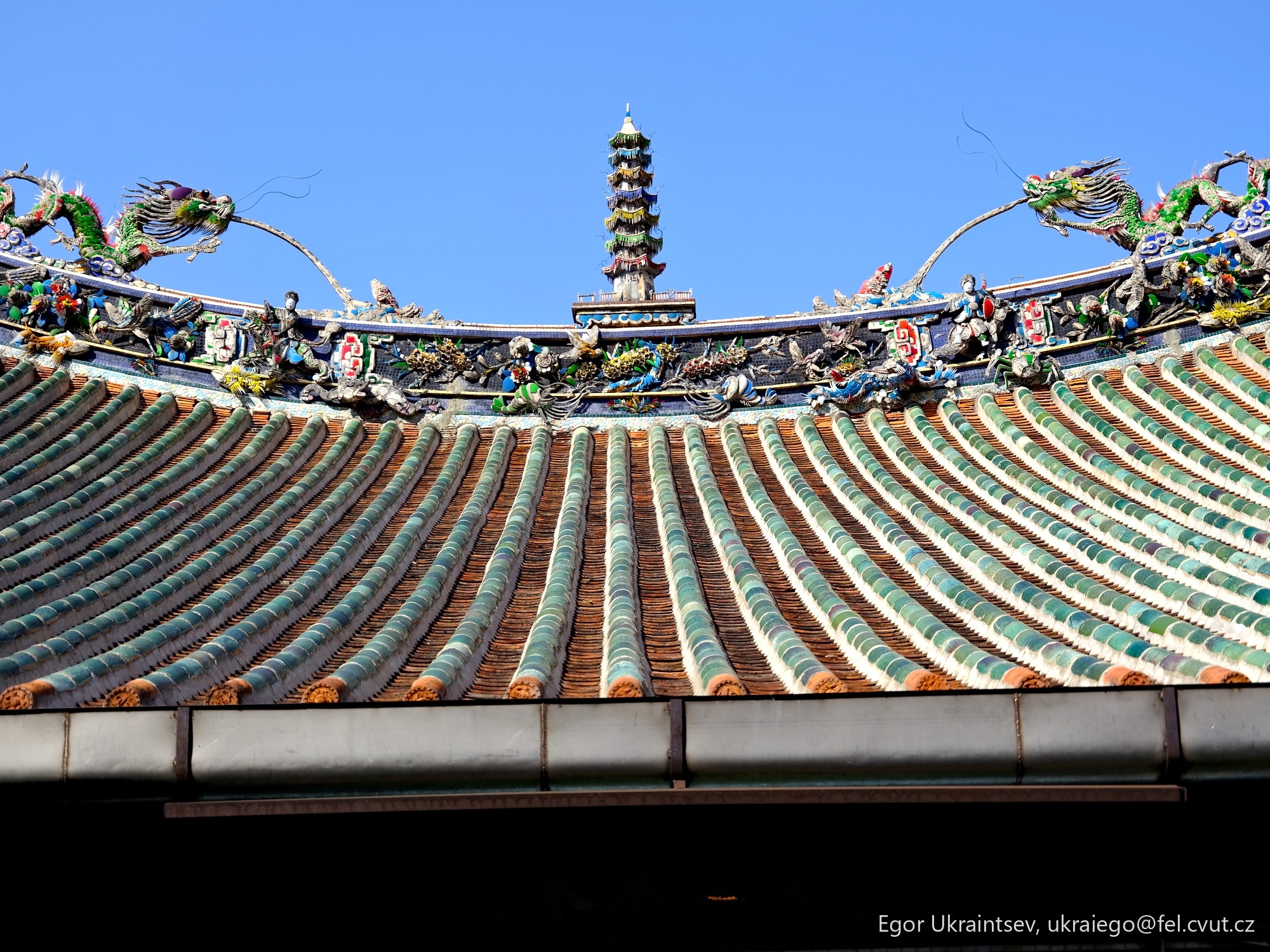 Roof of a temple