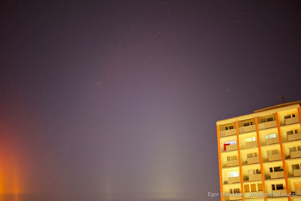 Building at night