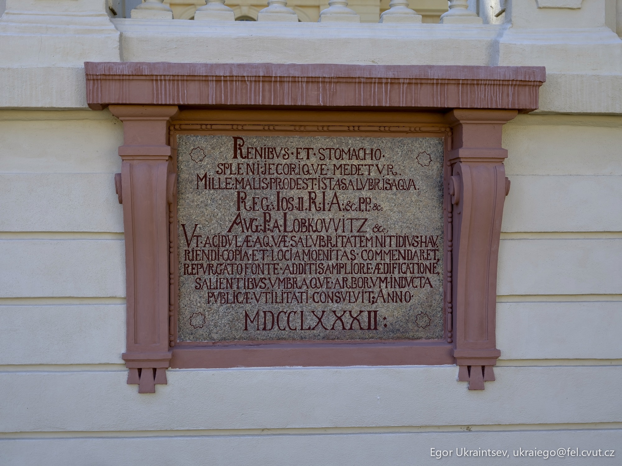 Sign on the side of a building
