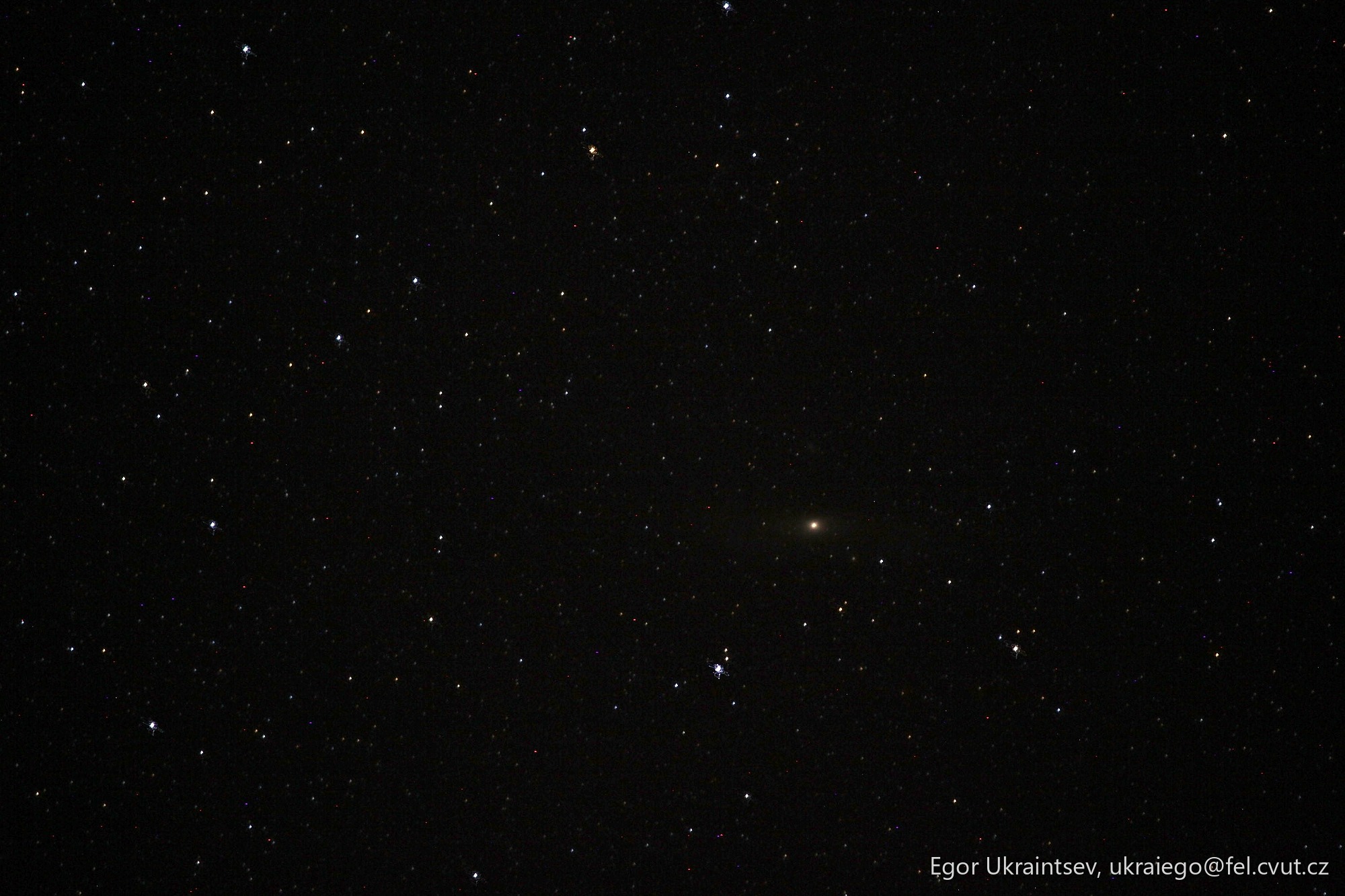 Night sky with stars