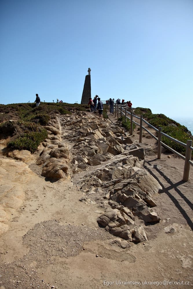 People on a rocky path