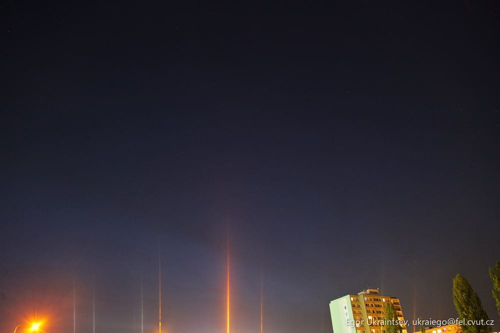 City at night time