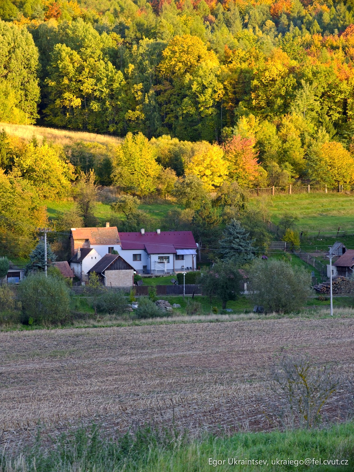 Farm in the fall