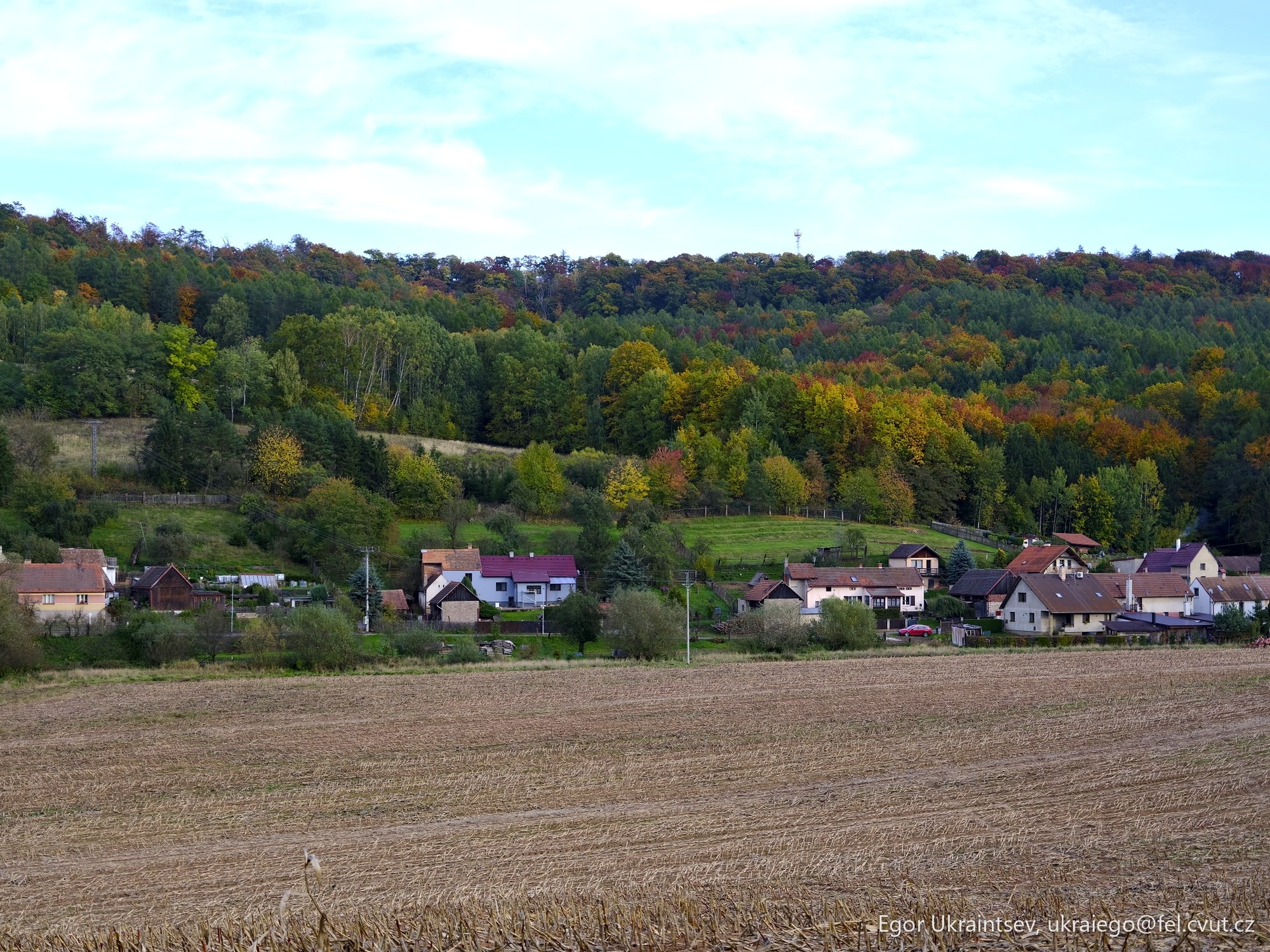 Farm in the fall