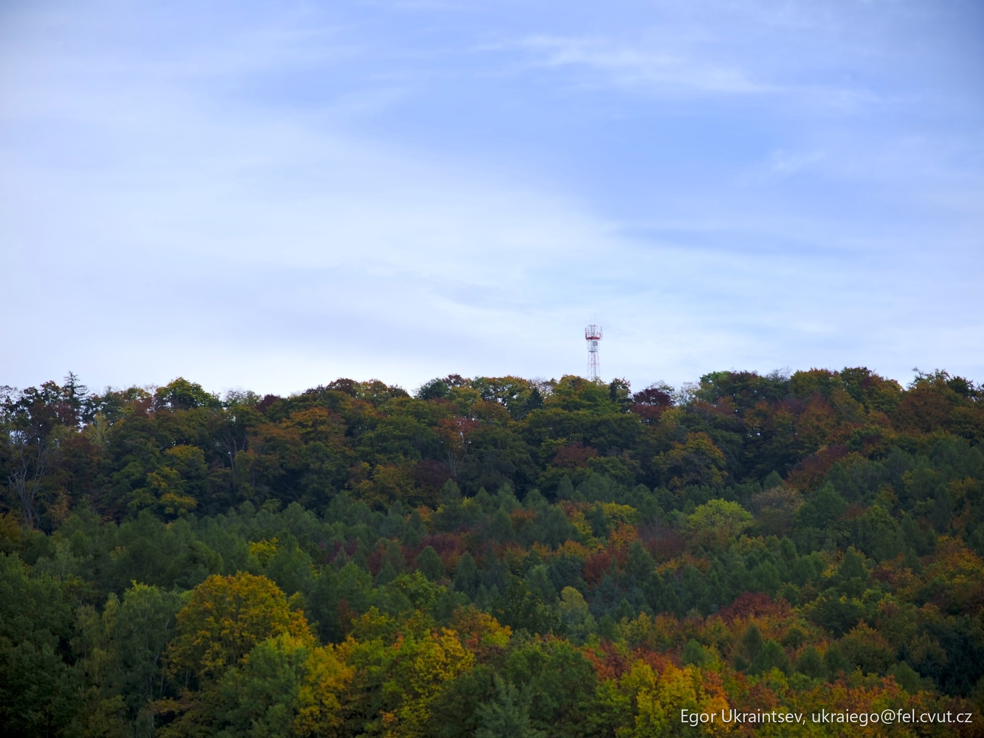 Tower on top of a hill