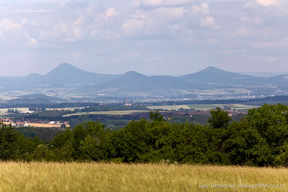 View of the mountains