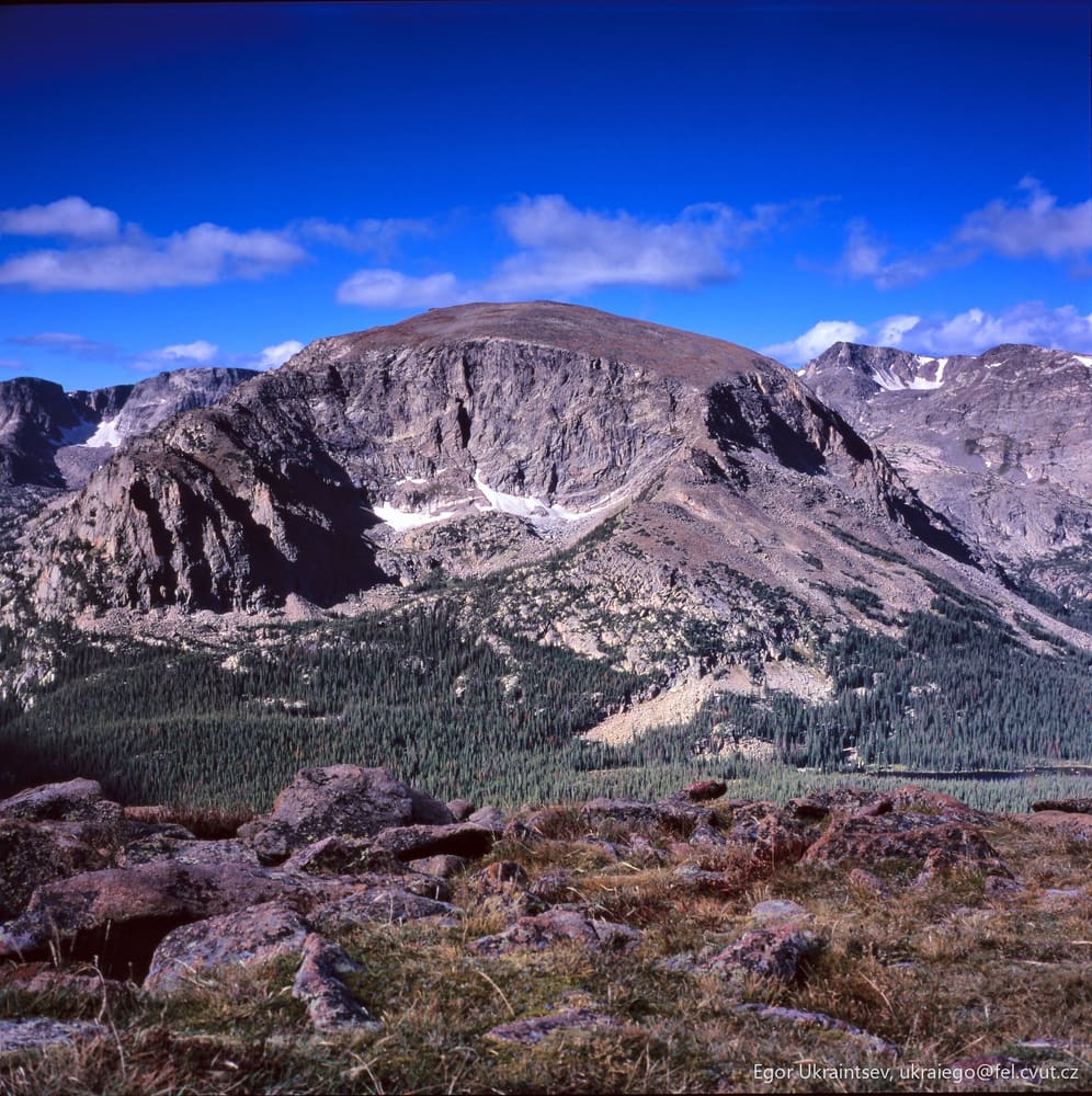 Rocky mountain landscape