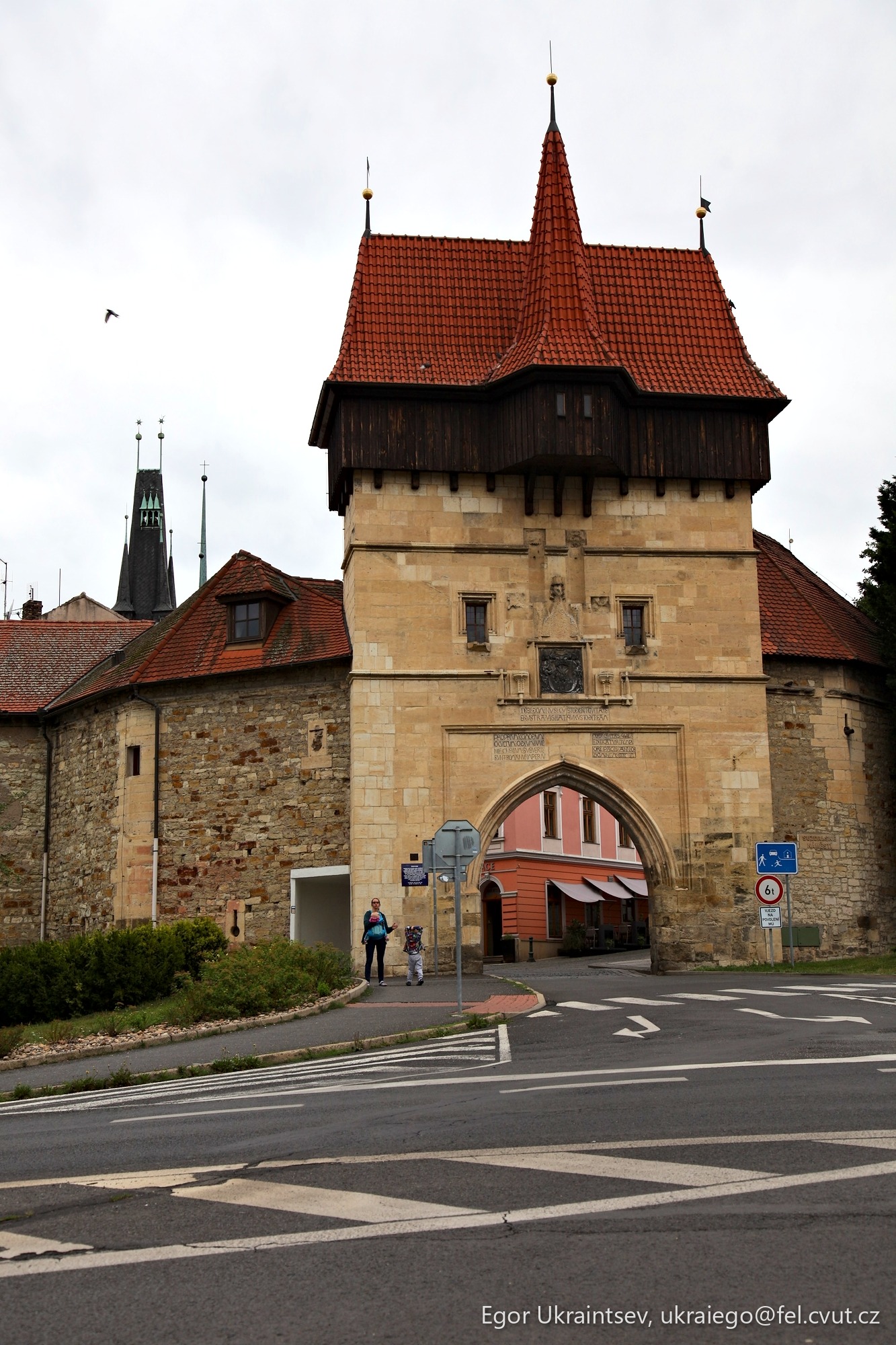 Old building with a clock
