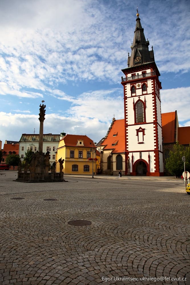 Small town square