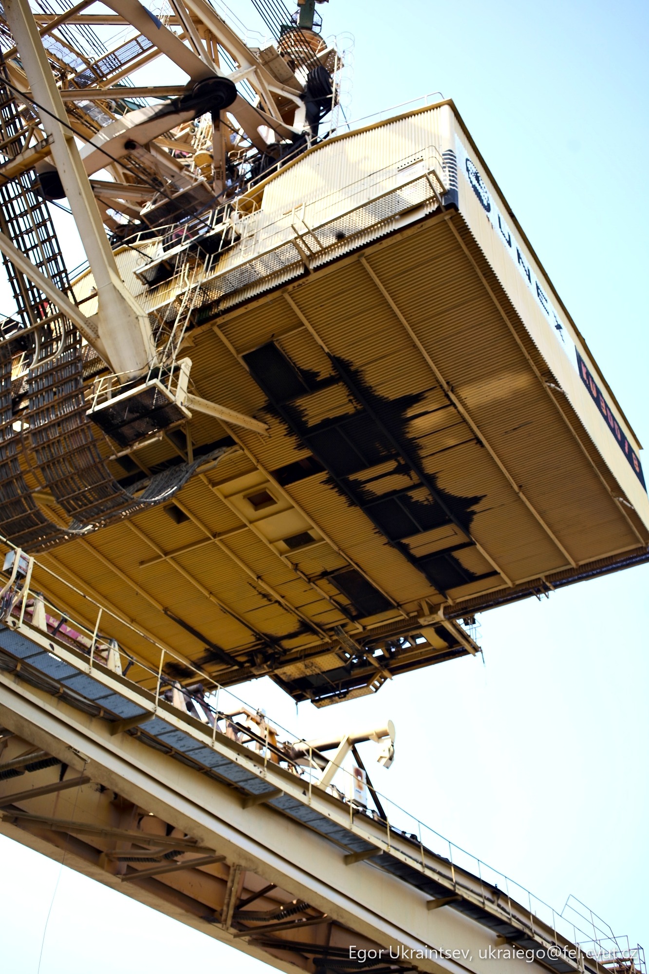 Crane on a construction site