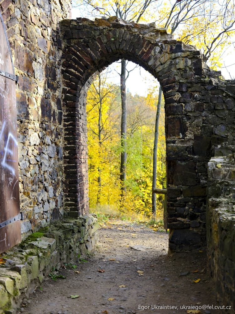 Old stone tunnel