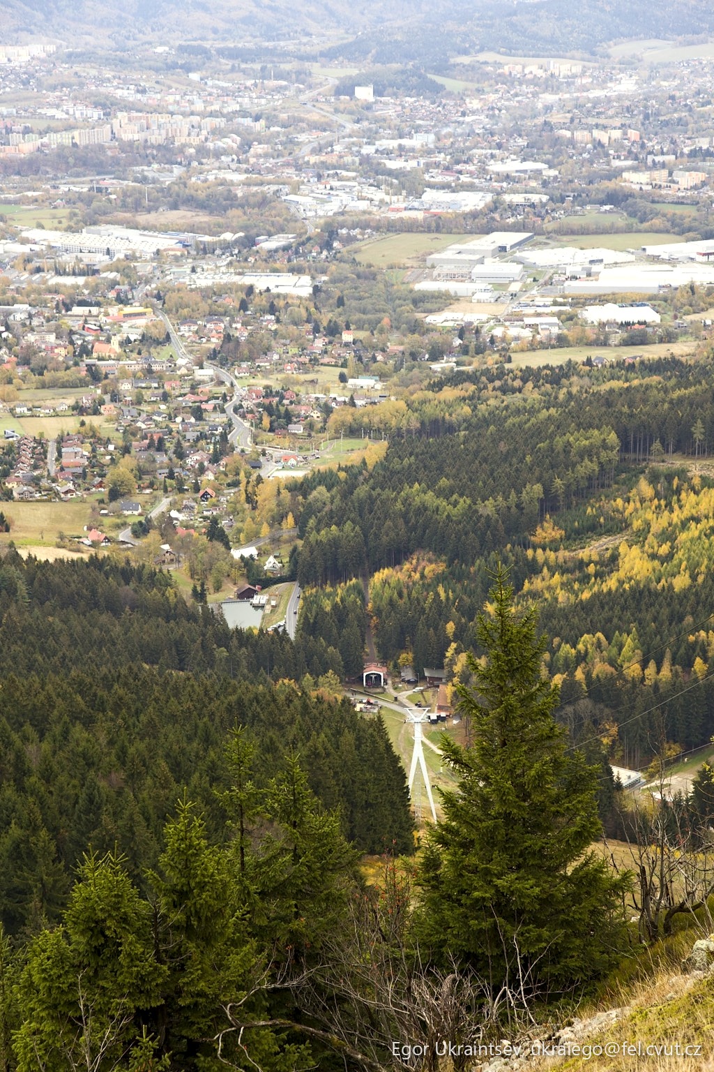 View from the top of a mountain