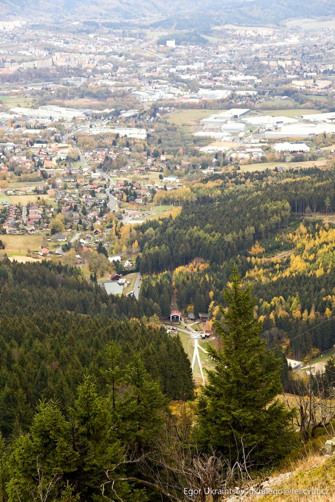 View from the top of a mountain