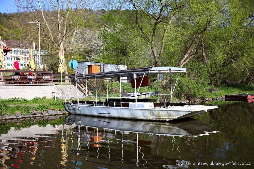 Boat in the water
