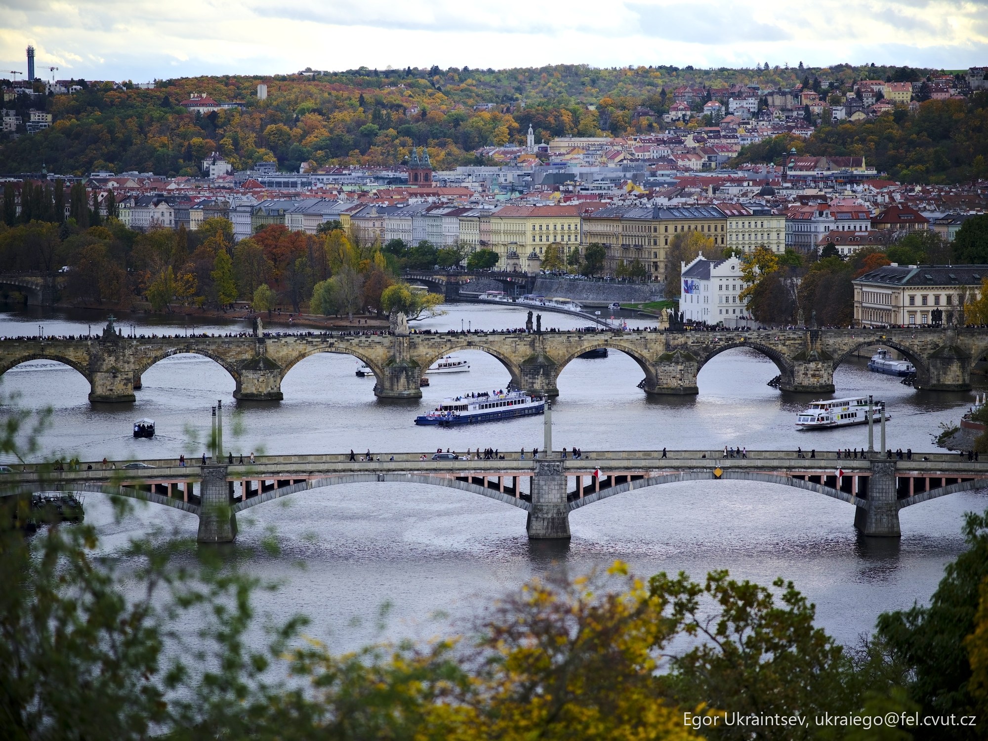 Bridge over a river