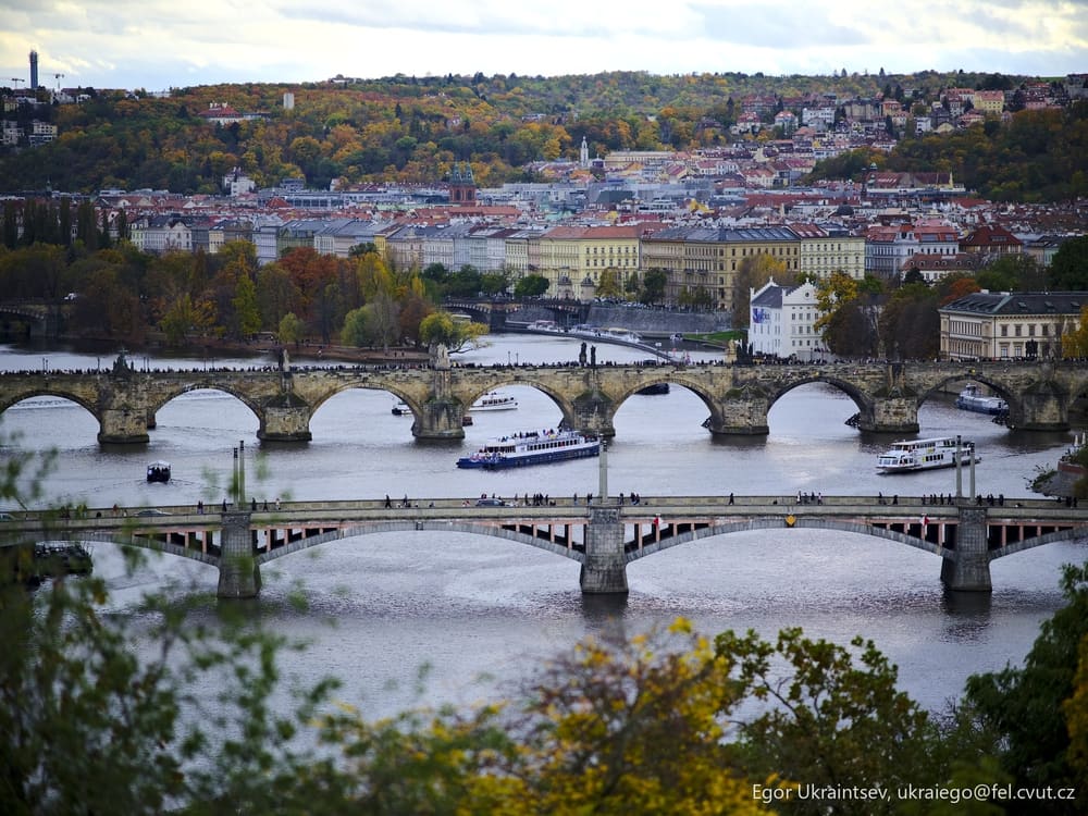 Bridge over a river