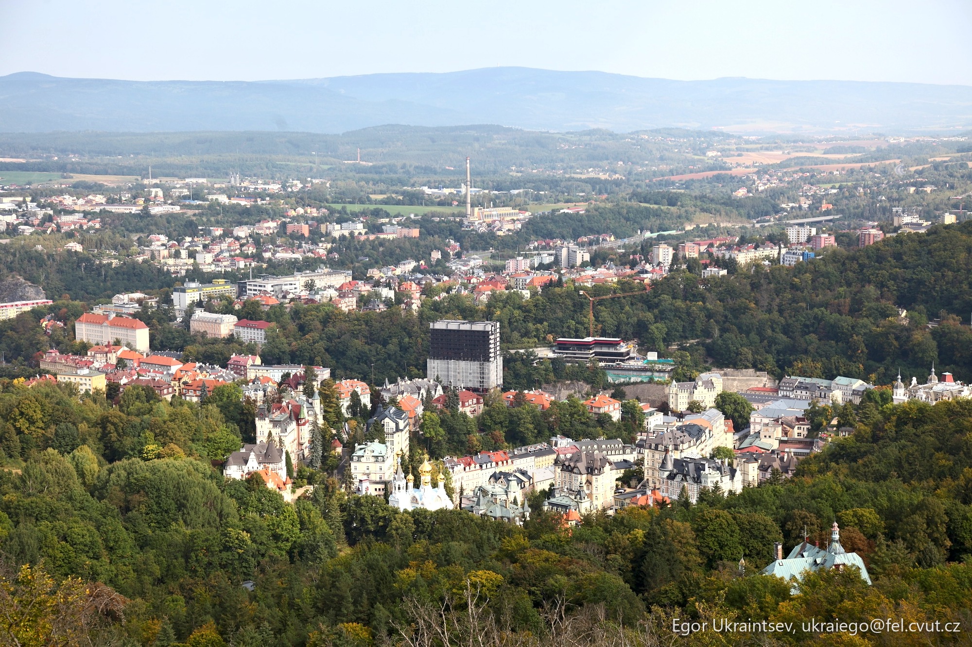 Town in the mountains
