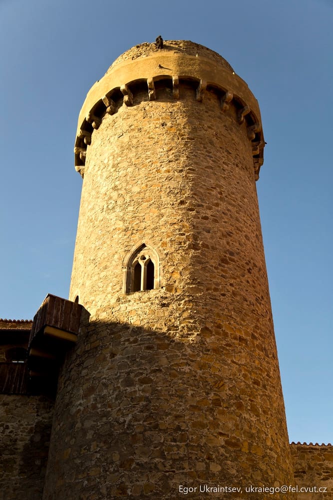 Tower with a blue sky