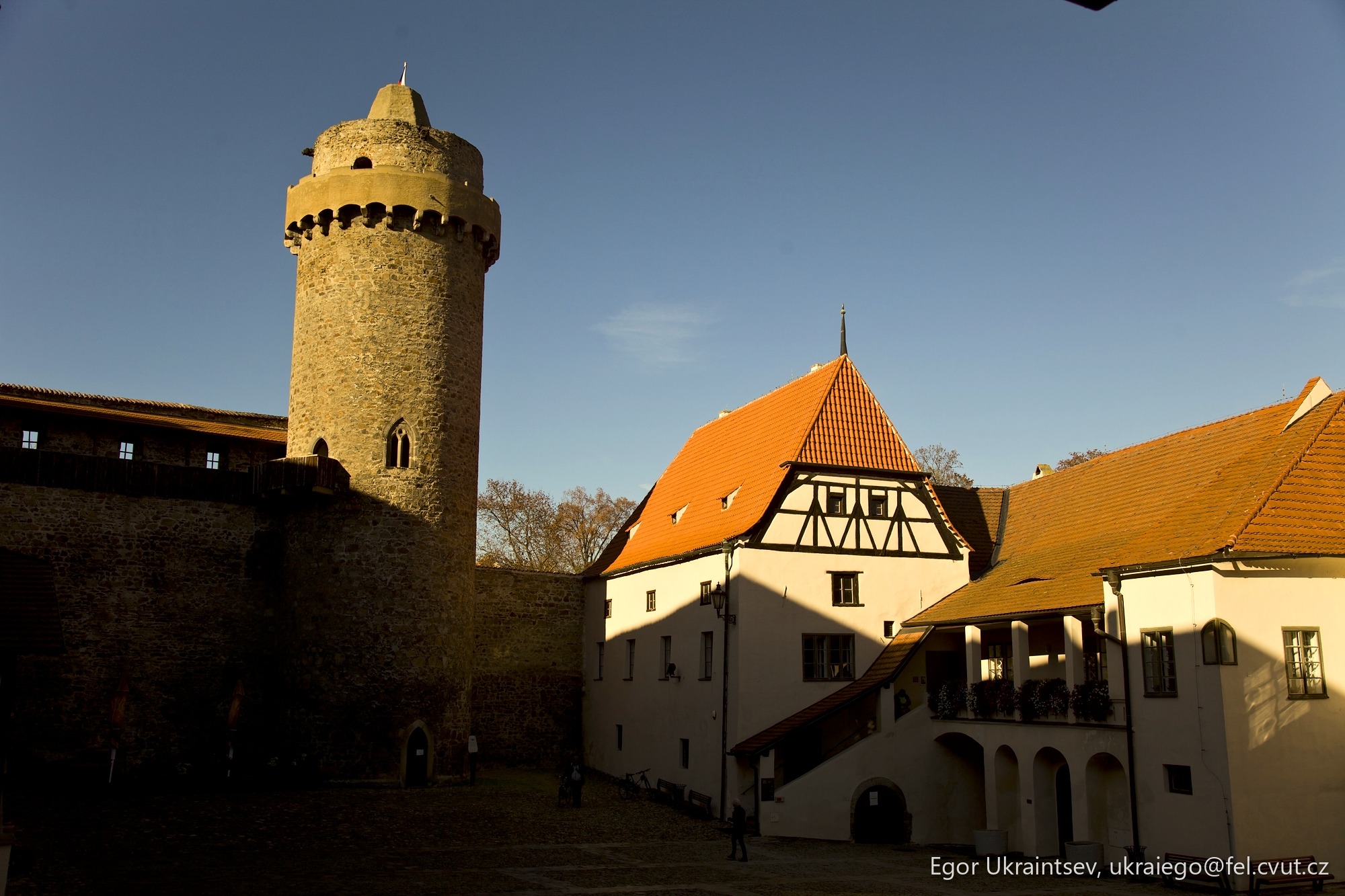 Old building with a tower