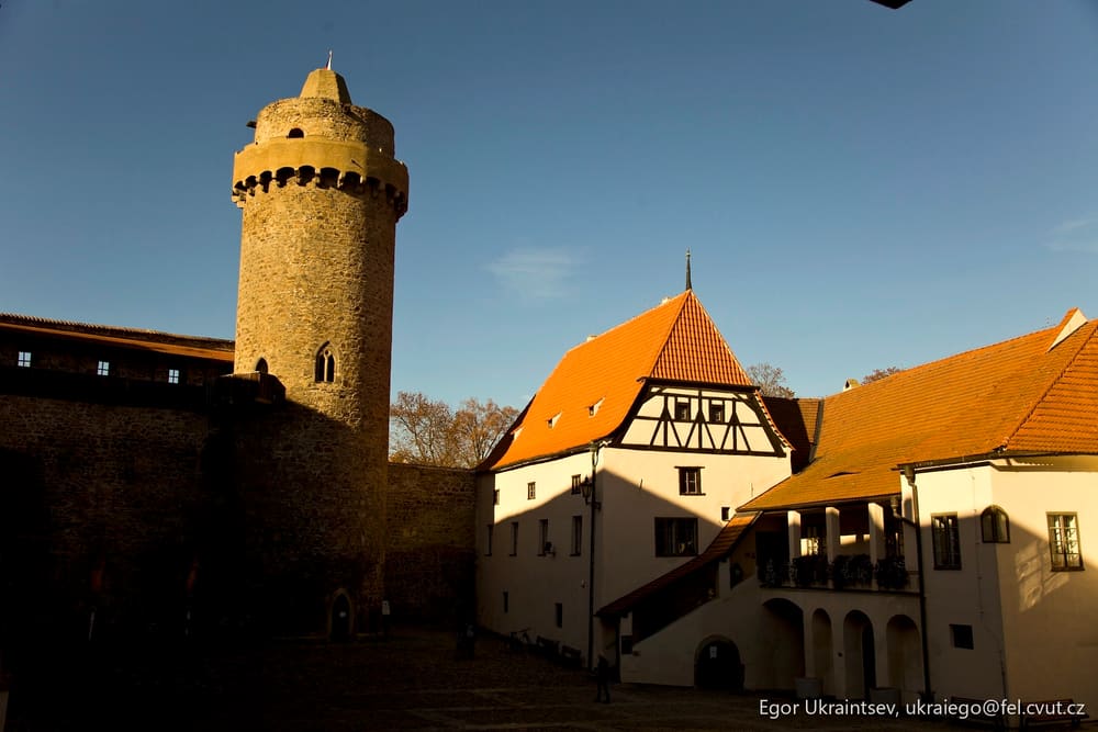 Old building with a tower