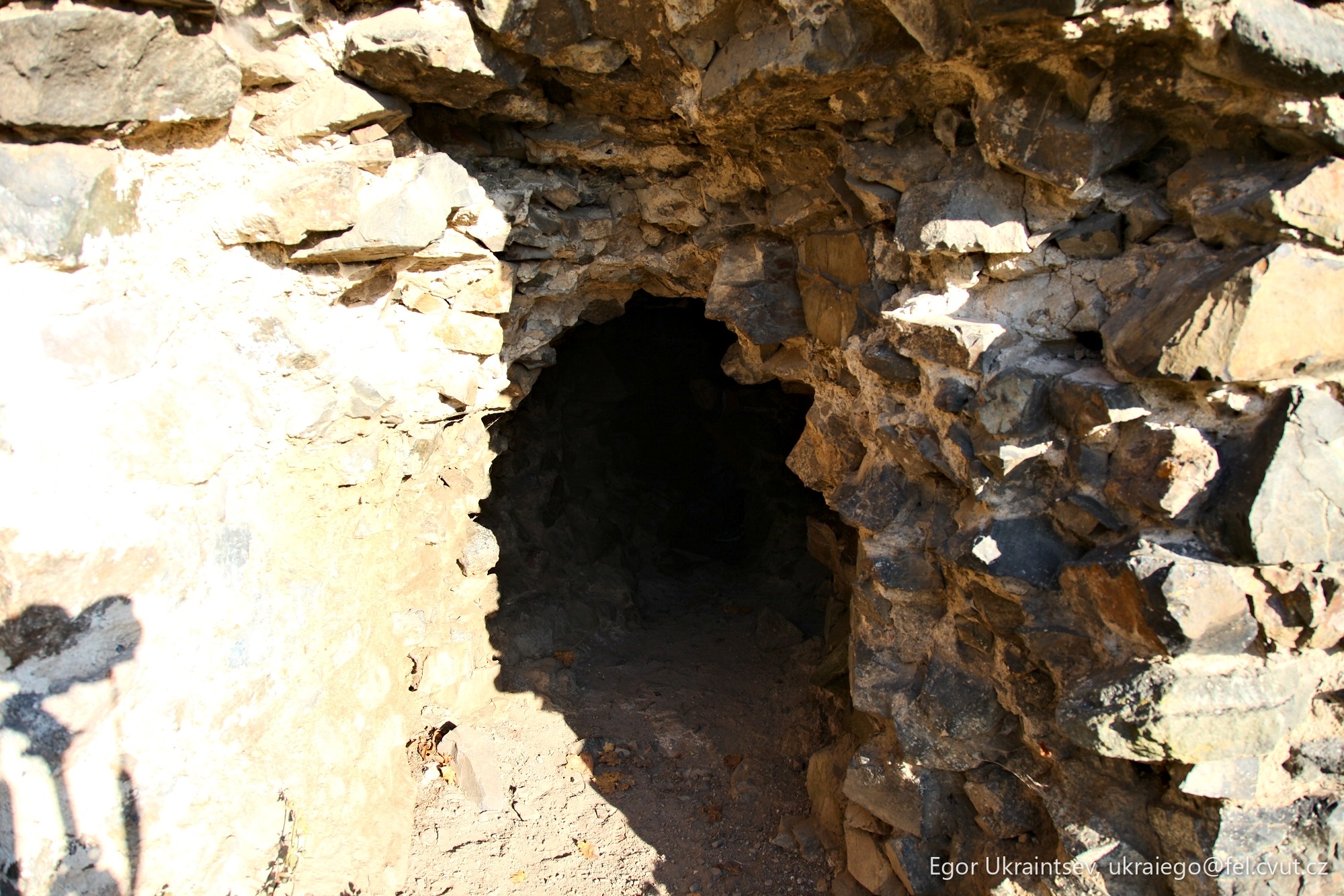 Cave in the mountains